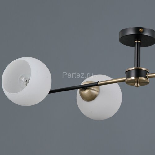 Потолочная люстра ILLUMICO IL0469-4CSQ-24 BK AB LIBRA