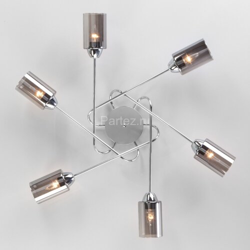 Потолочная люстра Eurosvet 30167/6 хром