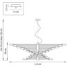 Подвесная люстра Lightstar 733247