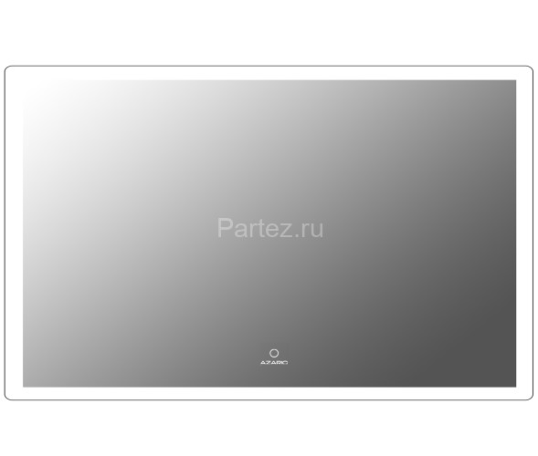 Зеркало AZARIO Lagos 800х680 с подсветкой, сенсорный выключатель с функцией диммера, подогрев (AZ-Z-
