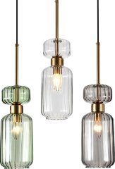 Подвесной светильник Escada 1141/3S CL/GN/SM