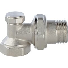 Клапан нижний угловой 3/4" Stout