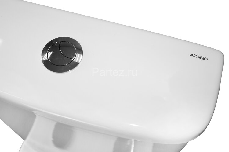 Унитаз-компакт Azario Wandy 350х614х795 напольный, безободковый, с быстросъемным сиденьем микролифт 