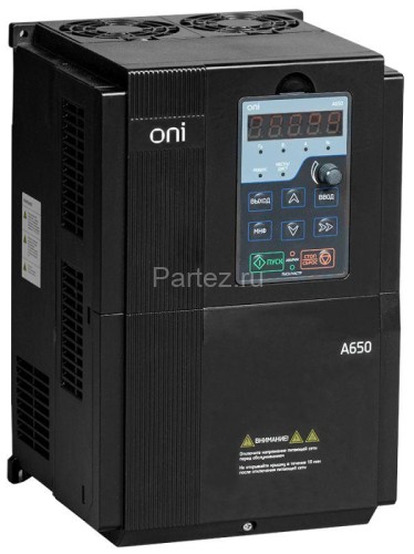 Преобразователь частоты A650 380В 3Ф 15кВт 32А ONI A650-33E15T