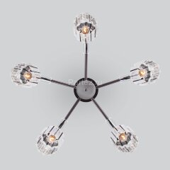 Потолочная люстра Eurosvet 70090/5 графит