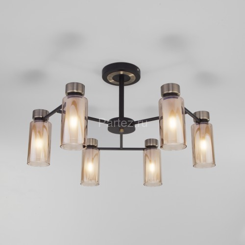 Потолочная люстра Eurosvet 70115/6 черный