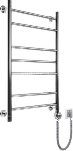 Полотенцесушитель электрический Маргроид Лесенка "Вид 10" без полки 100х50 подключение справа, хром