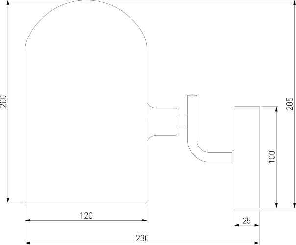 Бра Eurosvet 60157/1 латунь