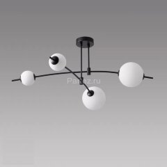 Потолочная люстра iLedex 6827-4 BK+WH