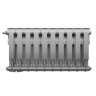 Радиатор Royal Thermo BiLiner 350 /Silver Satin VDR - 10 секц.