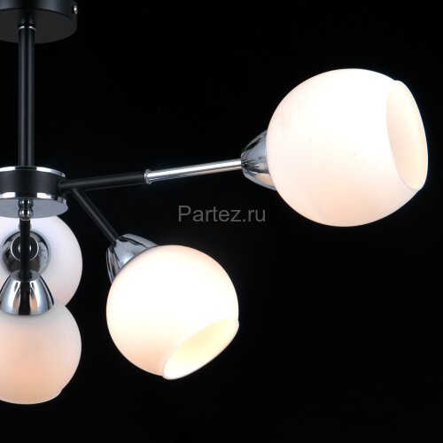 Потолочная люстра ILLUMICO IL0715-6CSQ-24 BK CR LIBRA