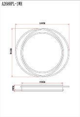 Потолочный светильник Arte Lamp A2688PL-1WH