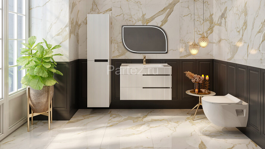 Сет AZARIO инсталяция + унитаз Creo Ceramique Ocean plus подвесной безободковый с тонким сиденьем ми