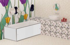 Экран для ванны Метакам ПРЕМИУМ А 1,68 Серебристый Лед (ЭПS_004504)