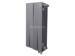 Радиатор Royal Thermo PianoForte 500 /Silver Satin - 4 секц. VDR