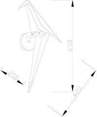 Бра Moderli V3070-WL