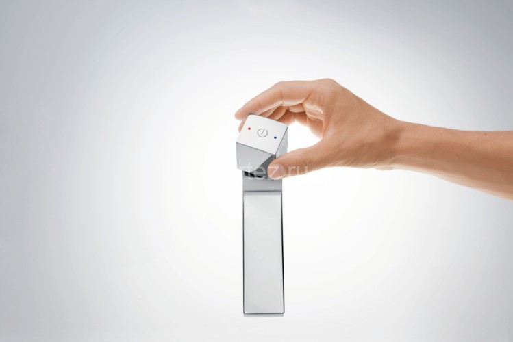 32571000 Metropol Смеситель для раковины 110, с рукояткой Select, со сливным клапаном Push-Open