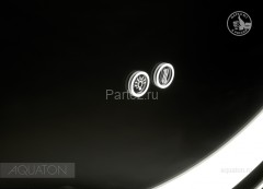 Зеркало AQUATON Анелло 75x75 c подсветкой, белое (1A260702AK010)