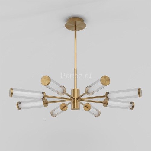 Потолочная люстра Eurosvet 50386 LED латунь