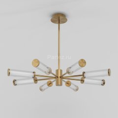 Потолочная люстра Eurosvet 50386 LED латунь