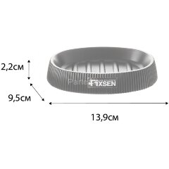 Мыльница Fixsen Black Boom, Черный (FX-411-4)