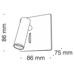 Бра Maytoni C040WL-L3B3K