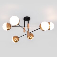 Потолочная люстра Eurosvet 70129/6 латунь