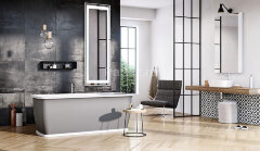 Зеркало AZARIO Лира 600х1200 c подсветкой и диммером, сенсорный выключатель (ФР-00002160)