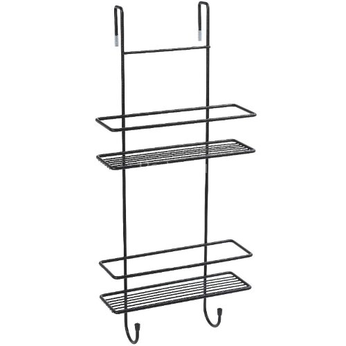 Полка корзина Fixsen подвесная, двухэтажная, черный (FX-740B-2)