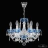 Подвесная люстра Bohemia 5402/6/141 Ni Aquamarine/M-1G