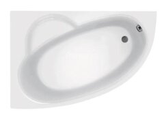 Ванна акриловая Roca WELNA асимметричная 160Х100, левосторонняя