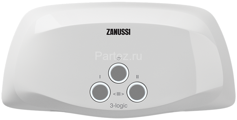 Водонагреватель электрический Zanussi 3-logic S (6.5 kW) - душ