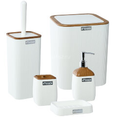 Ведро Fixsen White Wood, Белый (FX-402-6)