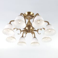 Потолочная люстра Eurosvet 60107/8 античная бронза