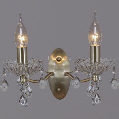 Бра ILLUMICO IL0265-2WSQ-24 AB CASTOR