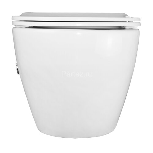 Унитаз подвесной c функцией биде Azario Allegro 360х490х360 безободковый, встроенный смеситель, крыш