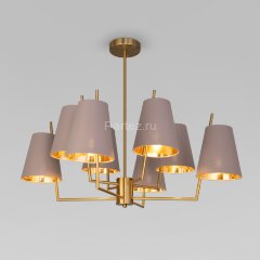 Потолочная люстра Eurosvet 60173/8 латунь