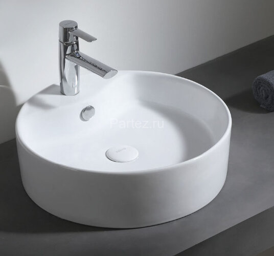 Раковина Azario 46,5х46,5х14 накладная, белая (AZ4104)