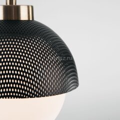 Подвесной светильник Eurosvet 50106/1 античная бронза / черный