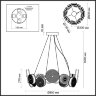 Подвесная люстра Odeon Light 5416/95L