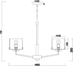Подвесная люстра Freya FR5096PL-05CH