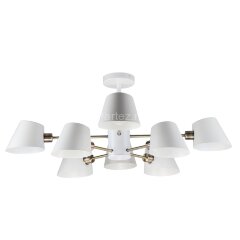Потолочная люстра Imex MD.9130-8-S WH+AB