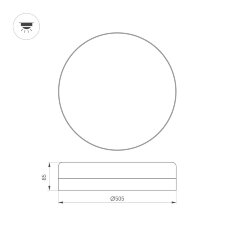 Потолочный светильник Arlight 037446