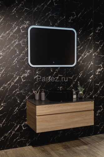 Зеркало AZARIO Стив 915х685, LED-подсветка с диммером, сенсорный выключатель (ФР-00000843)