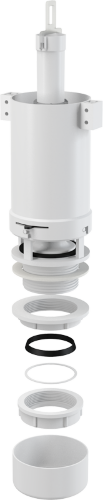 Сливной механизм Alcaplast, для низкорасположенного бачка (A02)