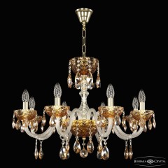 Подвесная люстра Bohemia 5417/8/240 G Amber/M-1F K721