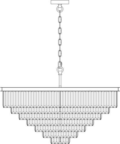 Подвесная люстра Maytoni MOD085PL-16CH