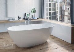 Ванна Stonex® Roca ARIANA 1650х750х570, отдельностоящая, белая
