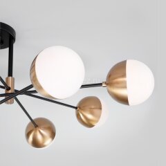 Потолочная люстра Eurosvet 70129/8 латунь