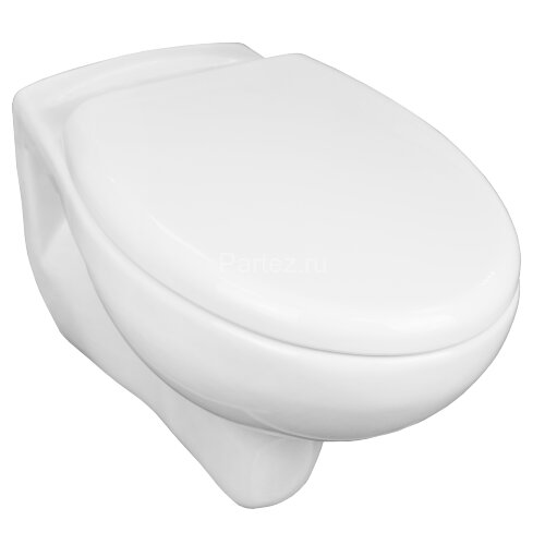 Унитаз подвесной Azario STELLA 370х400х550 ободковый, с быстросъемным сидением микролифт, белый (AZ-